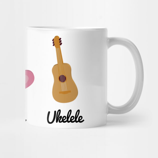 Ukulele Uke Music Gift by macshoptee